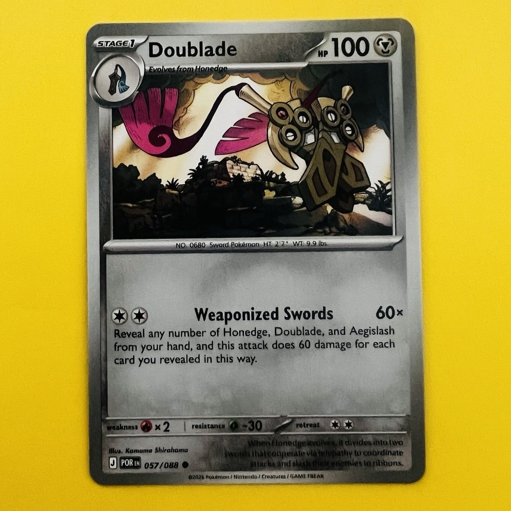 Doublade - 057/088 ME03:‎ Perfect Order Pokemon TCG NM
